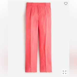J.Crew Straight-leg essential pant in Chelsea cupro linen